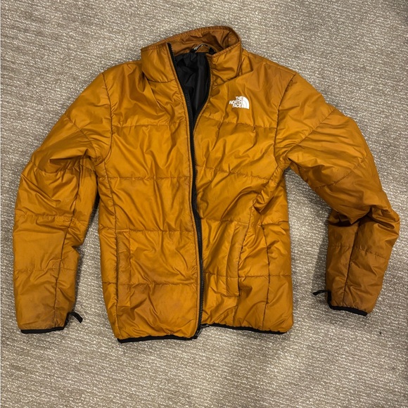 The North Face Men's Burnt Orange Puffer Jacket & Snow Pants - Picture 3 of 3